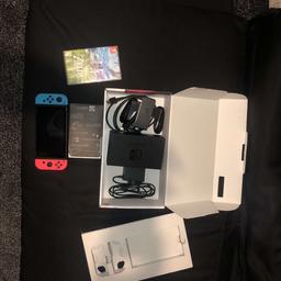 Nintendo Switch
Storage: 32GB
In good working condition with box, comes with all accessories and a 128GB micro SD card and comes with Zelda Breath Of The Wild.
Local delivery available for a small fuel fee
£210