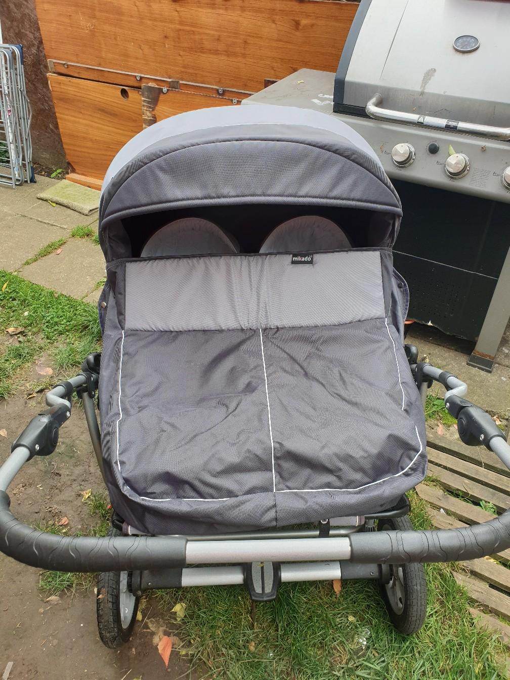 Mikado double pram best sale