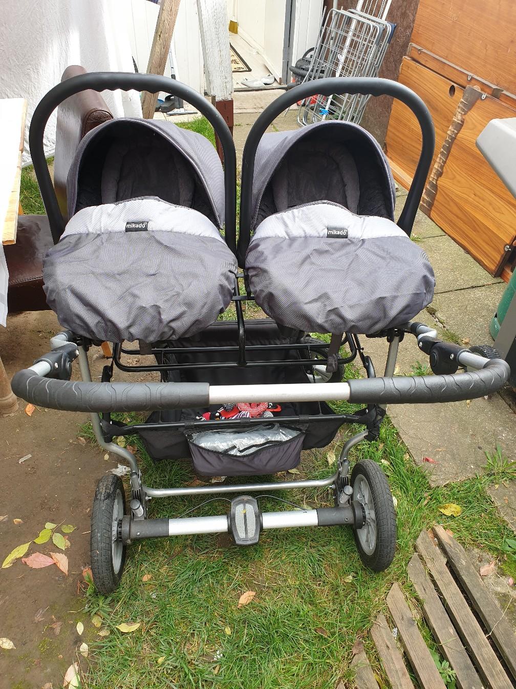 Mikado store double pram