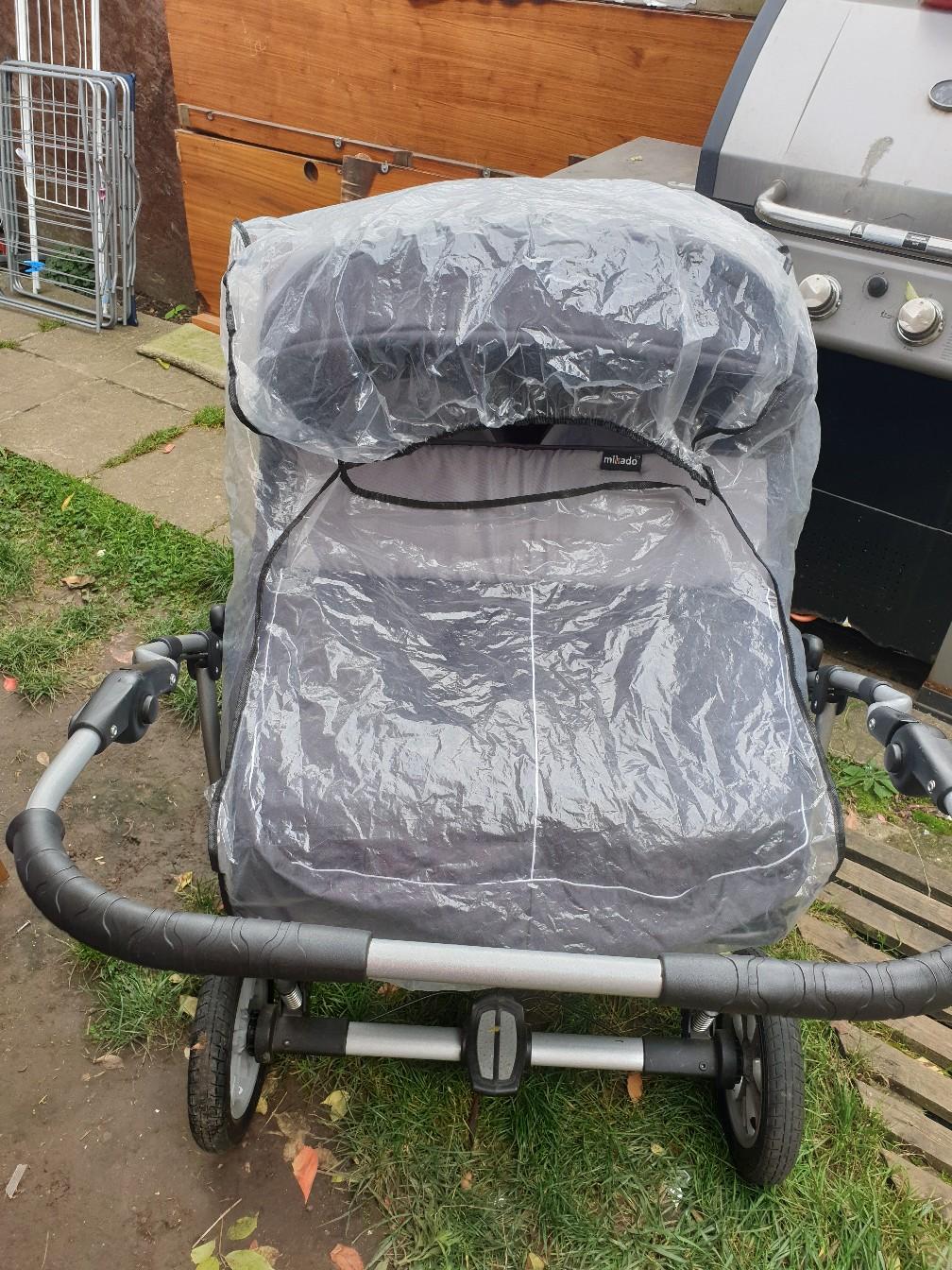 Mikado twin pram best sale