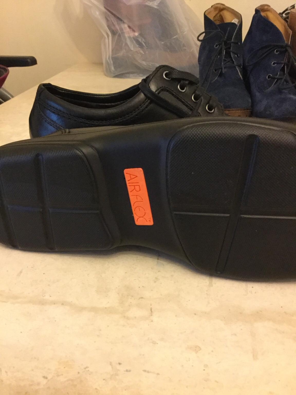 M & s leather extra wide airflex shoes 9 new in ME15 Maidstone for £6. ...