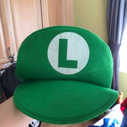 Used once all in one Luigi outfit, hat and stick on mustachios.  

Smoke free pet loving home.  Advertised elsewhere.  Collect Patchway nr Mall.
