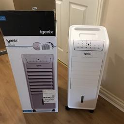 Use water and freezer blocks to keep cool.

Smoke and pet free home.

Filter needs a clean.

Remote missing, will try to find.

Collection only.

RRP £91.90