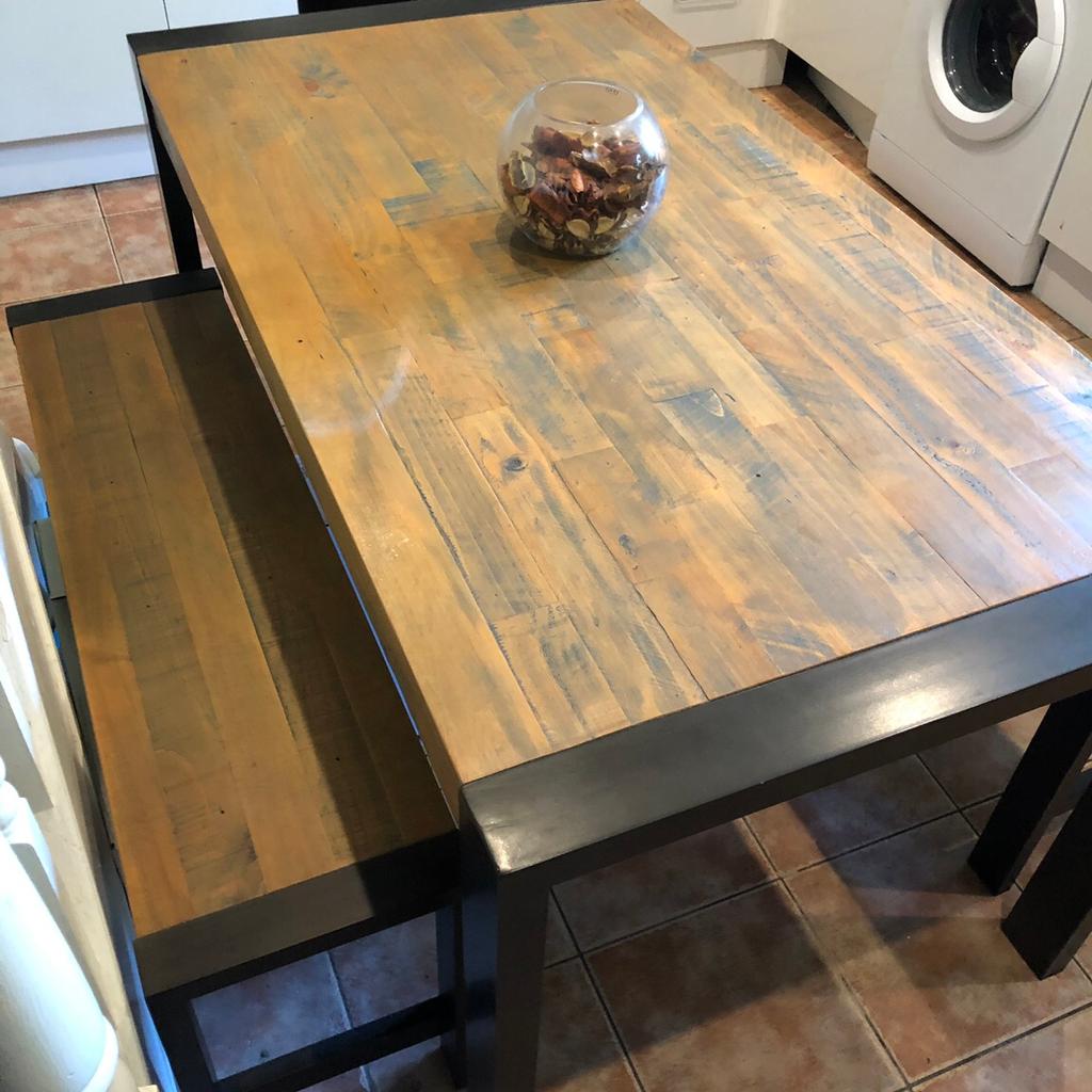 Next Hudson Dining Table Bench Set in SK14 Tameside for 300.00 for sale Shpock