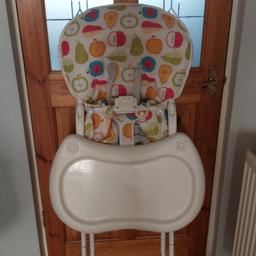 Graco Highchair in very good condition,only used a few times(collection only)