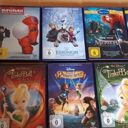 Je Disney DVD 2,50€ in Steinfurt . VERSAND 1-2 DVDs +2€ , 3-6 DVDs +3€ , ab 7 DVDs +4€  : Baymax ,Die Eiskönigin, Merida, Wall-E, Tinkerbell ...