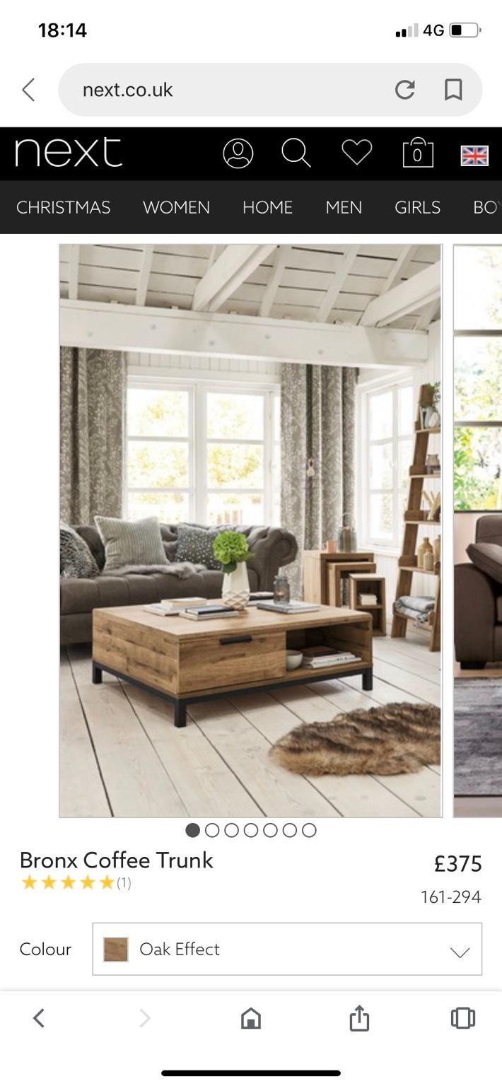 NEXT ‘Bronx’ coffee table in NP23 Ebbw Vale für 200,00 £ zum Verkauf