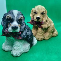 Vintage 1996 Holly grove
Cute companions
Pair of cocker spaniels

£12 for the pair
Free 📨
