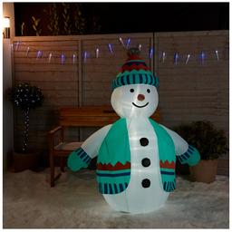 christmas is coming..
5ft inflatable snowman brought last Xmas 
good condition
