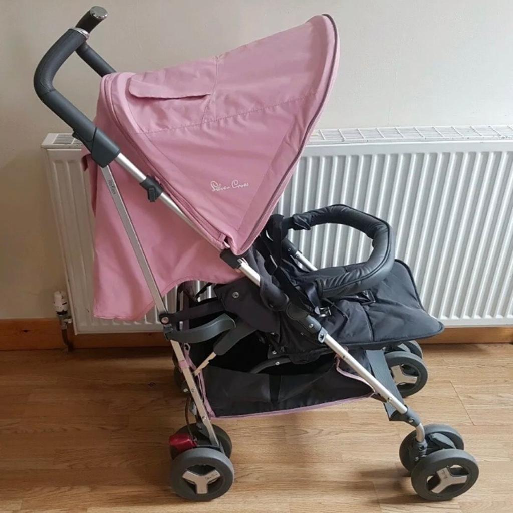 Silver cross outlet reflex stroller pink