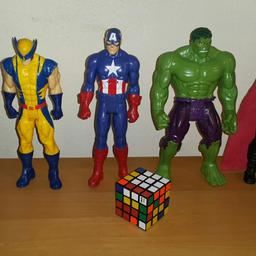 Marvel and DC characters over 1 foot tall in size open to offers must be gone by Friday E5 8QT Clapton mulr road rogate house