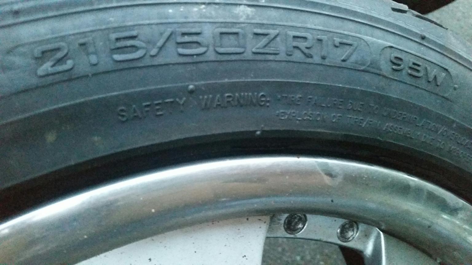 Set of alloy wheels with tyres x4 in TS1 Middlesbrough for £250.00 for