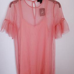 Blush pink sheer top

Unworn with tags