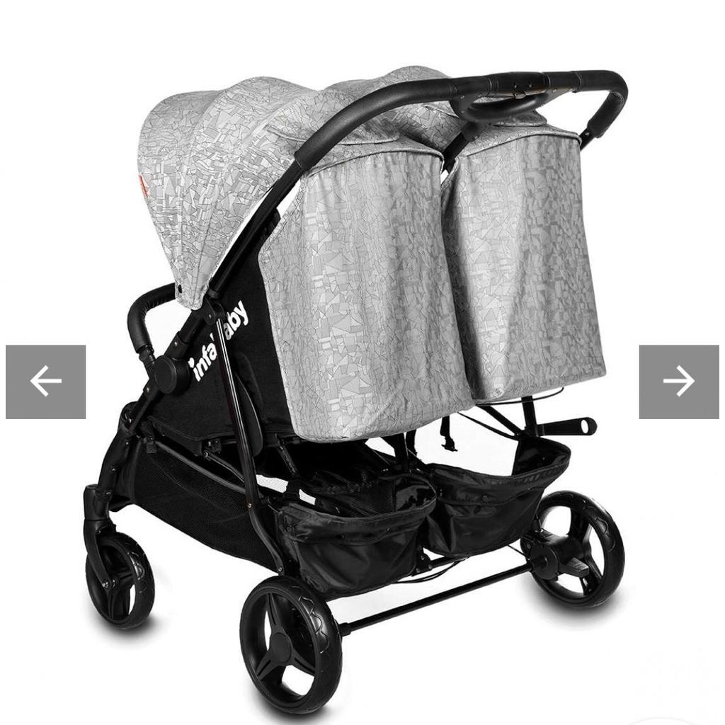 Infababy duo double store buggy