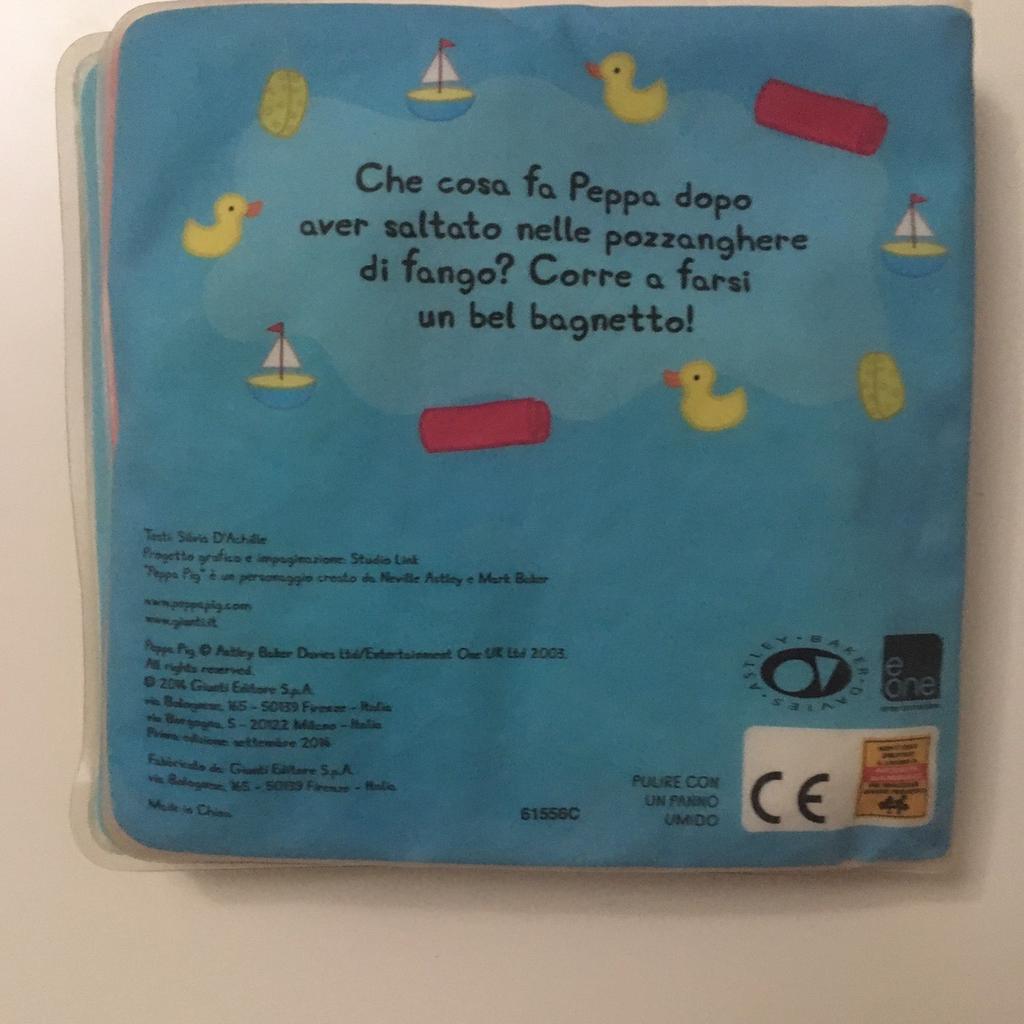 Libro bagnetto Peppa pig in 00184 Roma Rome for €6.00 for sale