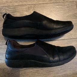Excellent condition. Barely been worn. Honestly the comfiest shoe I’ve worn. So light weight and have memory foam soles. Brought as a student nurse no longer needed. RRP £70