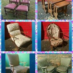ERCOL FURNITURE JOBLOT.
Sold as seen
What you see is what you get
Viewings welcome
any questions please ask