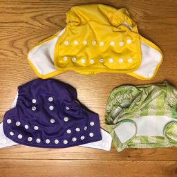 Little lamb re-usable perfectly engineered OneSize pocket nappy -set of 3
Each nappy comes with one bamboo boosters.

Brand new.

Collection from Bermondsey Se164tx