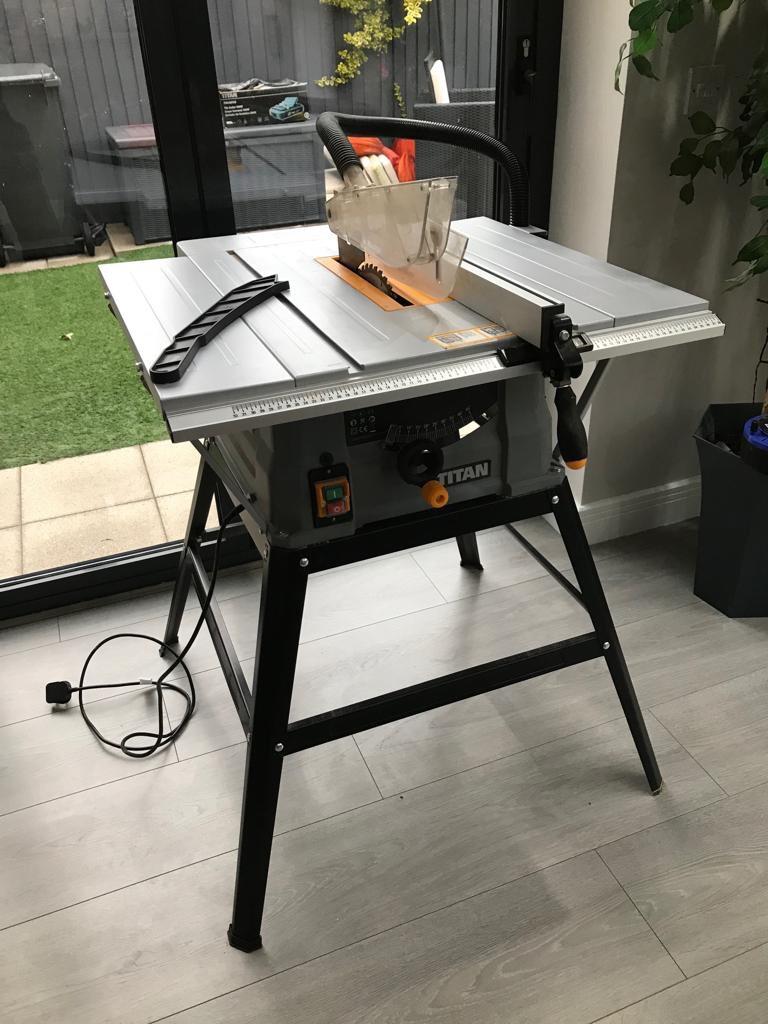 Titan ttb763tas 254mm electric table sales
