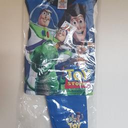official licenced toy story pyjamas 
good quality 
sizes range from 18_24mnths up to 4_5yrs 

many more character wear pyjamas available in all sizes please do ask
collection from st6 stoke on Trent
post for a small fee