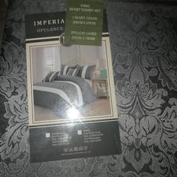 King size bedding, new, still in the original package, from a smoke/pet free home, pick up only or can deliver locally.