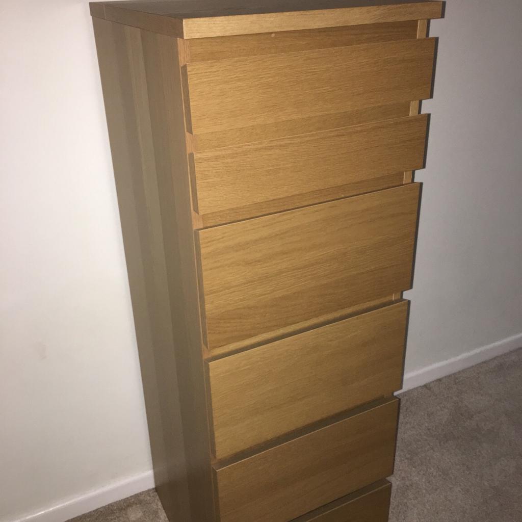 ikea tall malm drawers with mirror in BL8 Bury for £45.00 for sale Shpock
