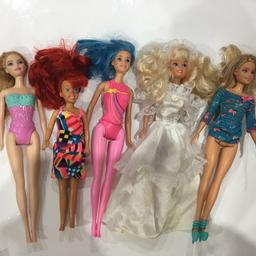 Barbie Doll Bundle / job lot x 5

Collection: B64 6RH

Postage: ROYAL MAIL £3 (2nd class) / £4 (2nd class recorded)
Payment: PayPal (friends and family)
Bank Transfer (RECORDED DELIVERY & will send proof of postage)
