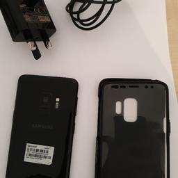 Samsung S9 in excellent condition fully working with protective case and mains charger on O2 
this has been in protective case from new so it's in near mint condition