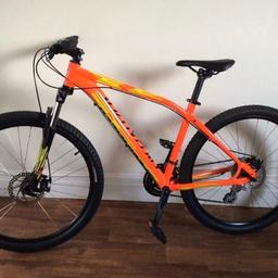 SPECIALIZED PITCH MOUNTAIN BIKE
17.5 INCH FRAME
27.5 WHEELS
24 SHIMANO GEARS
DISC BRAKES
Great condition