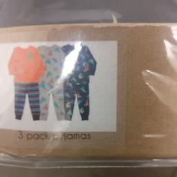 3 pack boys dragon PJ's. Brand new, from next, never worn, in original packaging. Age 3-4years.

From pet and smoke free home.