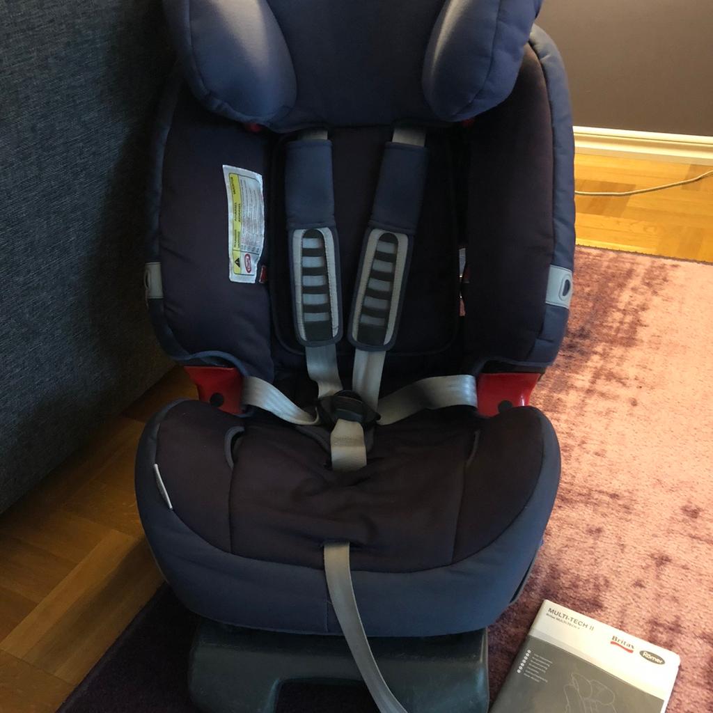 Britax multi clearance tech isofix