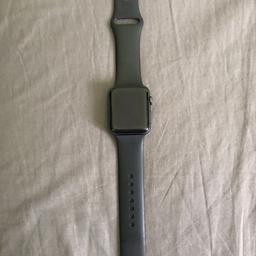 Apple Watch nero,cassa da 42 mm, GPS, serie 3, usato due volte, nessun segno di usura.
Scambio a mano,valuto la spedizione.