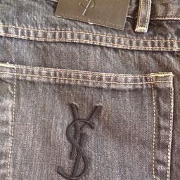 Black ysl jeans size 30/32