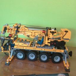Lego Technik 8421 Pneumatik Kranwagen mit funktionierenden Motor.
Gebraucht mit Bauplan ohne Orginalkarton.
Keine Garantie und Rücknahme.