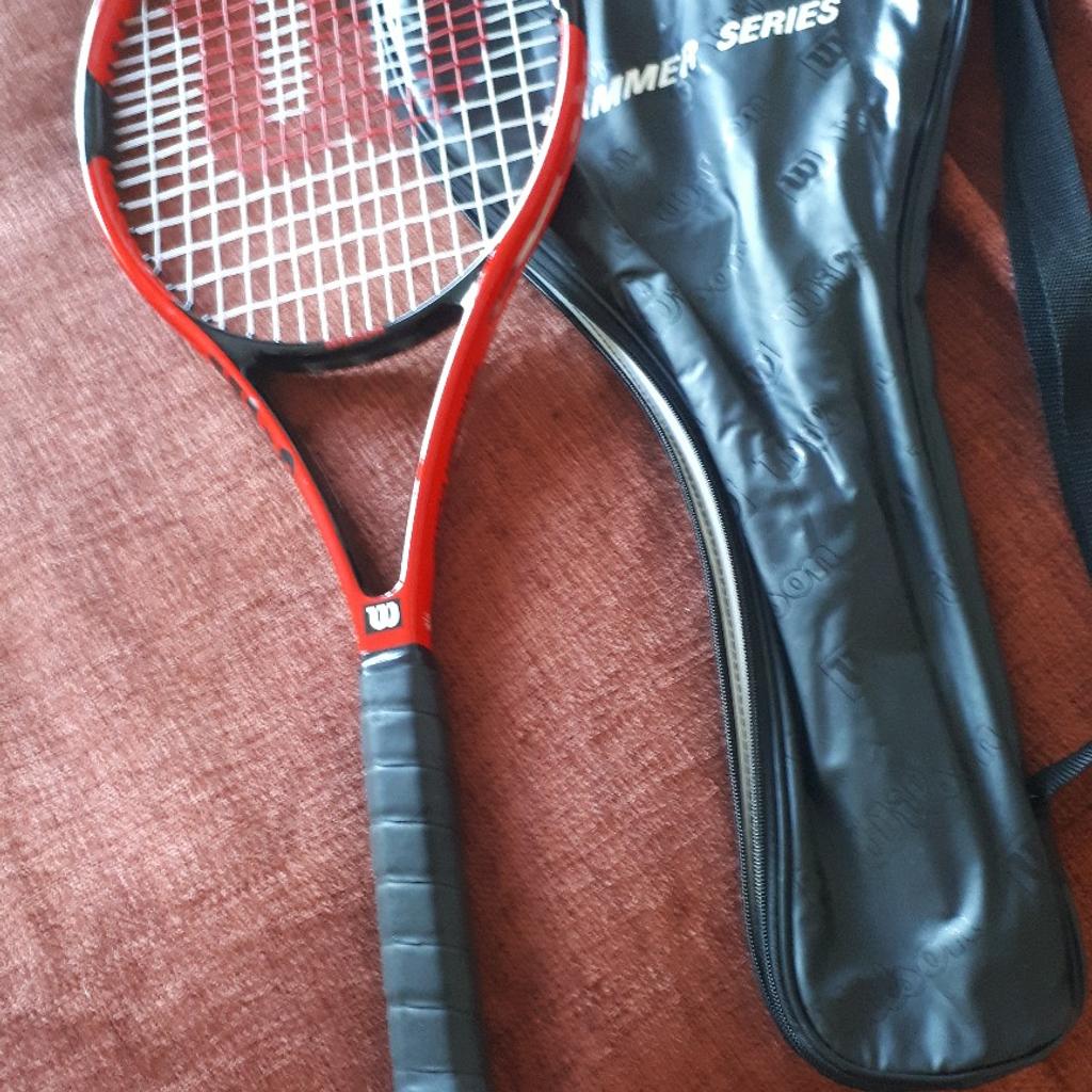 Spaans wiel bank Wilson Hammer Comp Tennis Racket - Nearly New in NE24 Blyth for £10.00 for  sale | Shpock