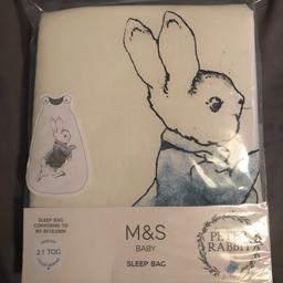 Brand New Sleep Bag
M&S
Peter Rabbit
Upto 6 Months

Collection Only