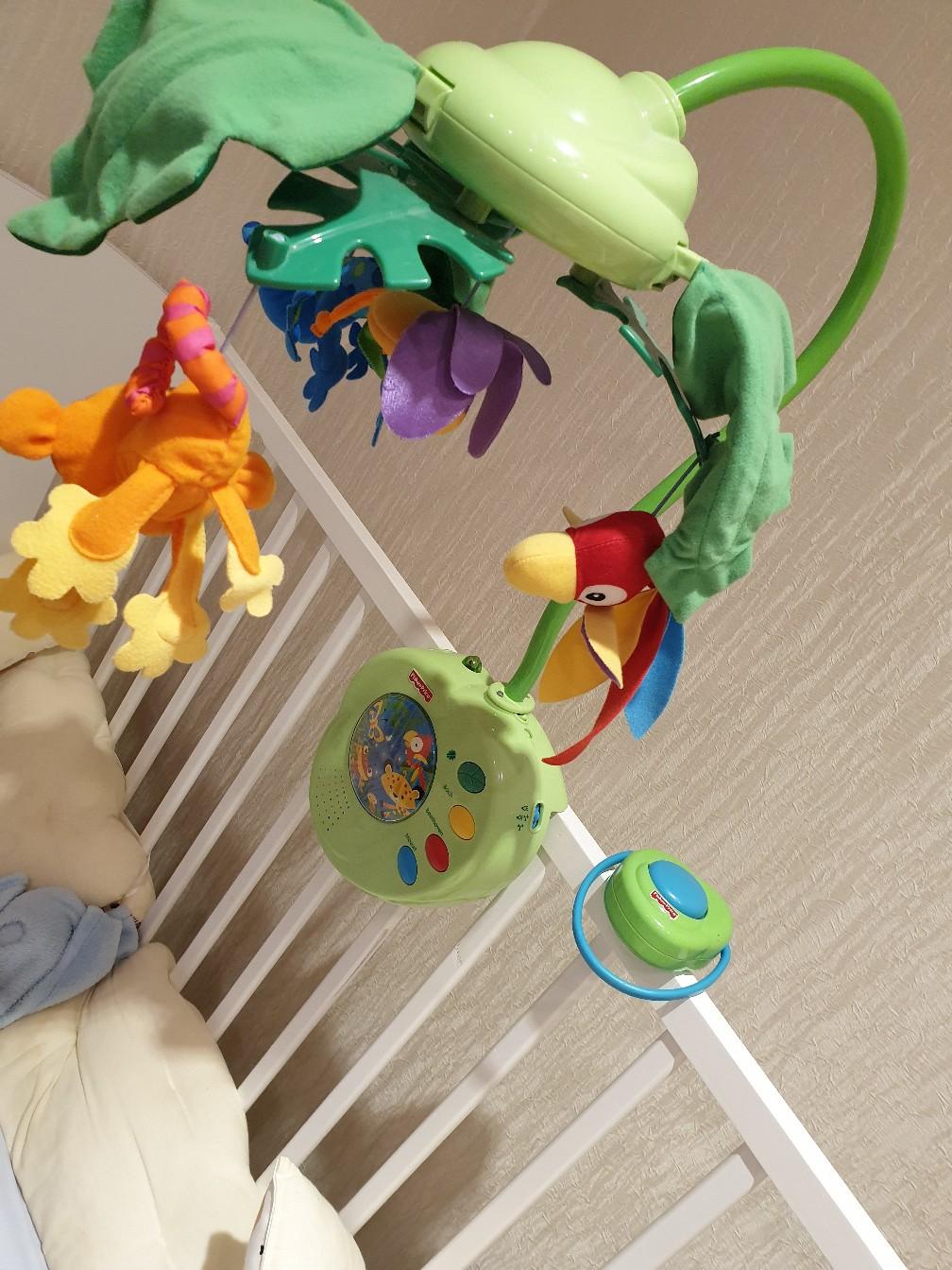 Fisher Price Rainforest cot mobile in NG19 Nottinghamshire for £7.00 for sale Shpock