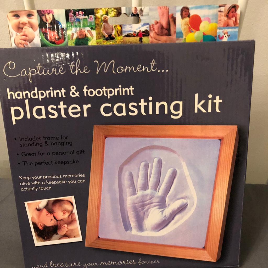 Handprint and footprint plaster casting kit in SE12 London für 3,00 ...