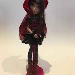Little red Riding Hood-removable belt bracelet shoes cloak also all clothes are removable(does not come with the stand)
