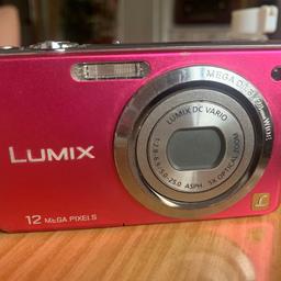 Lumix Panasonic DMC-FH1 Digitalkamera, gebraucht mit leichten Gebrauchspuren am Gehäuse,sehr guter Zustand, 12mega Pixels, ohne Zubehör