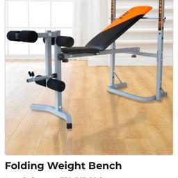 All in its original packaging.
Weight bench alone was price stated in picture.
Selling with weights for £50.00