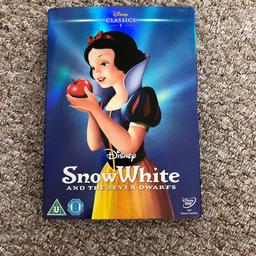 Disney Snow White dvd excellent condition will post for £1.50 extra