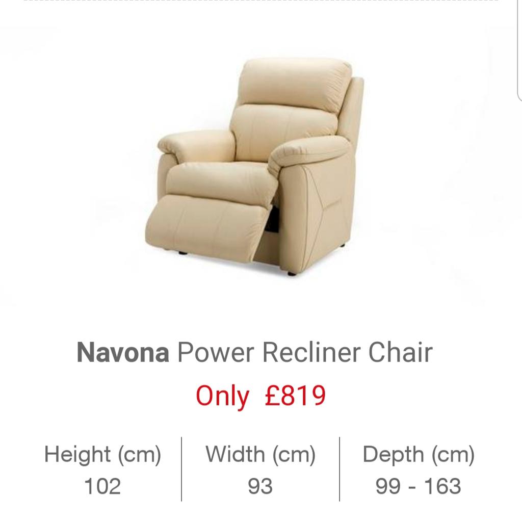 Dfs Navona Recliner Chair In Cv6