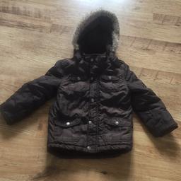 Warm winter coat in excellent condition. Age 6-7 years hardly warn. Collection from Great Wryley