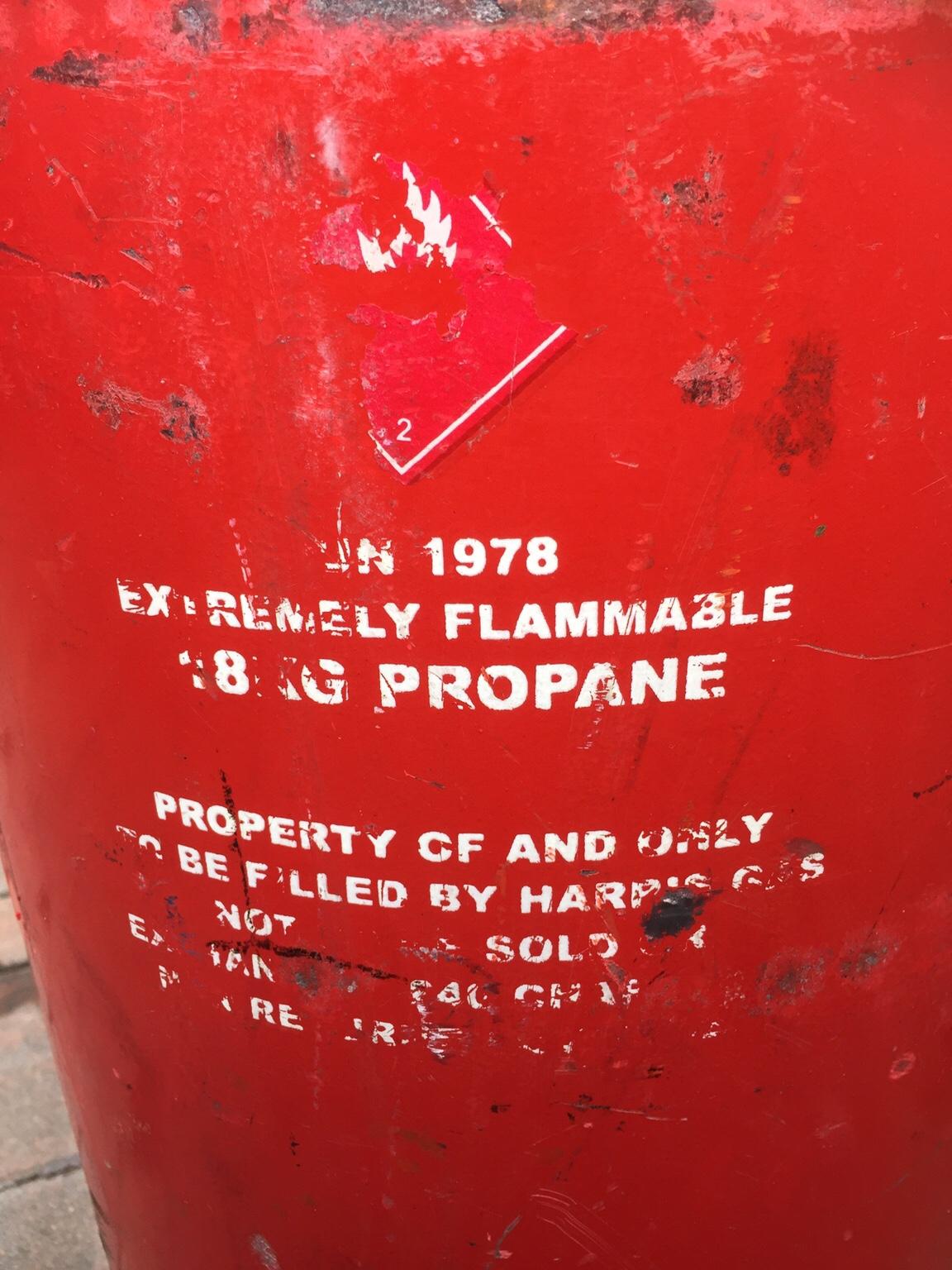 Calor gas. LPG gas. Full 18kg gas bottle. in WS4 Walsall für 49,00 £ zum Verkauf Shpock DE