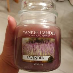 brand new unwanted present 
lavender yankee candle 411g