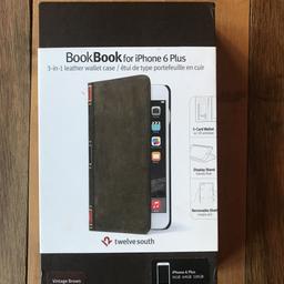 Verkaufe eine 12 South BookBook für ein Iphone 6 Plus in OVP. Es ist unbenutzt (Used-Look).