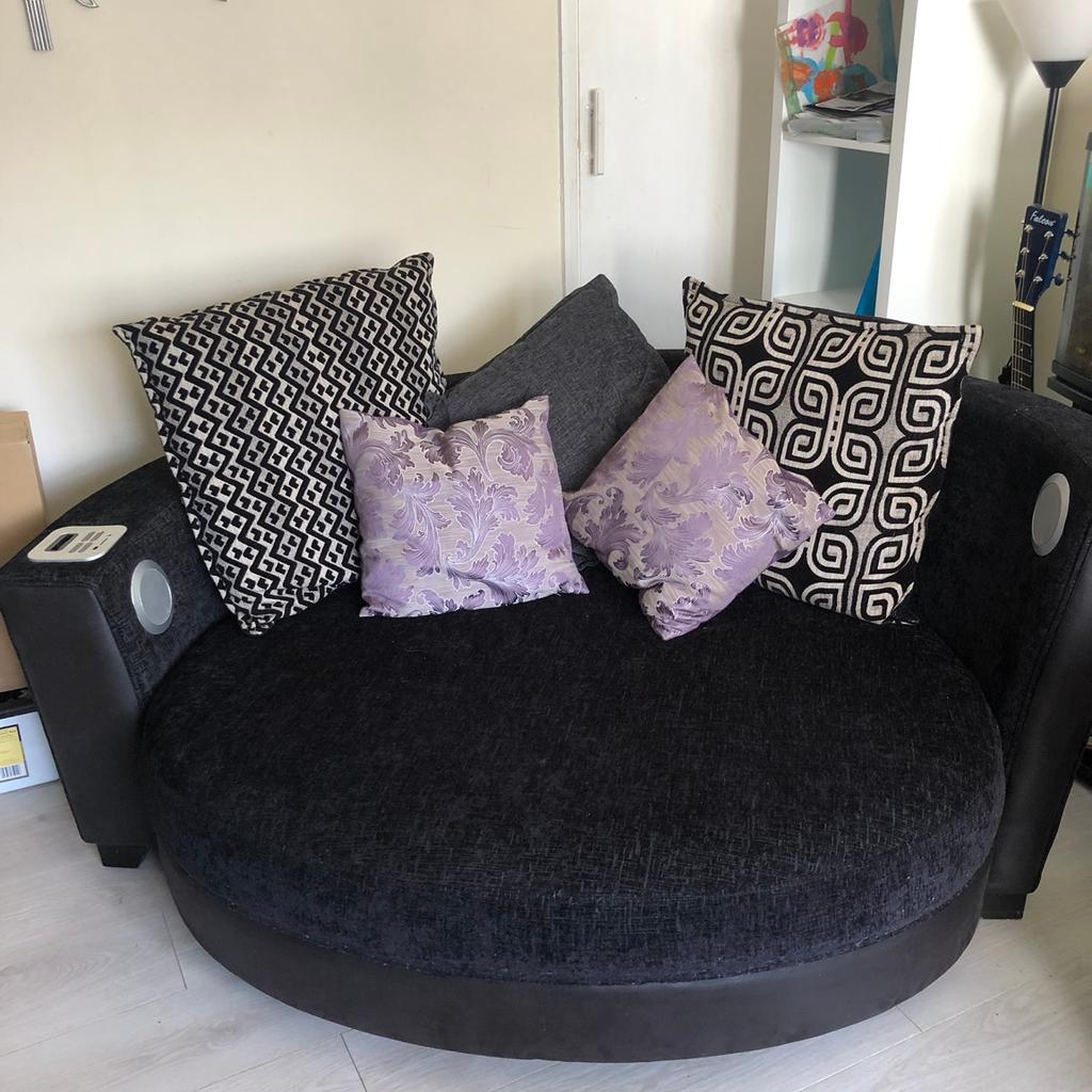 Dfs cuddle chair with speakers in Ashford for 150.00 for sale