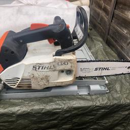 Stihl ms150
10 inch bar
Runs perfect
Bought it new in 2017
Selling due to change of job

Contact
07587342736