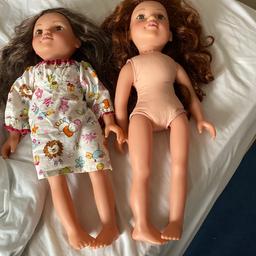 2 chad valley designa friend dolls comes as they are , hair a bit messy otherwise in good condition 
Collection in Sidcup